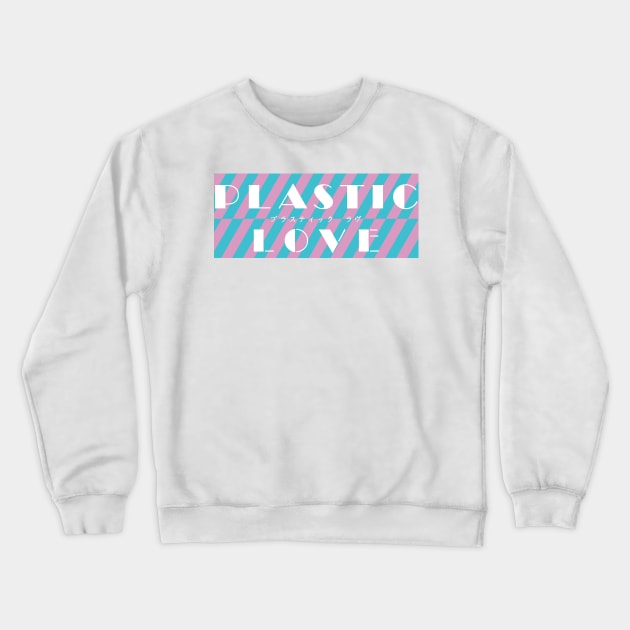 Plastic Love - Mariya Takeuchi IV Crewneck Sweatshirt by MalcolmDesigns